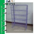 wire knock down wire shelving display stand